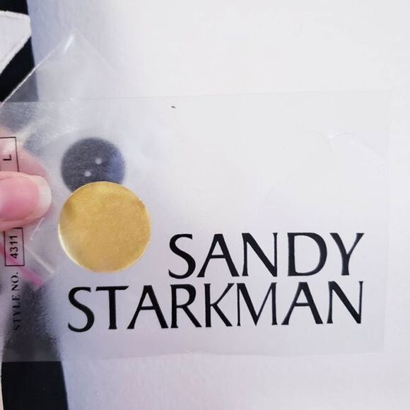 Sandy Starkman Black and White Aztec Print Shacket - Picture 9 of 10